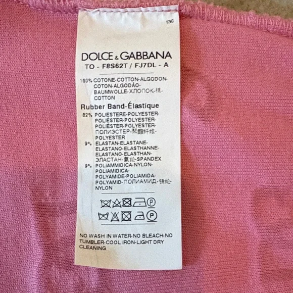 Dolce & Gabbana Crop Top long sleeve - Picture 3 of 6